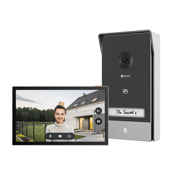 HIKVISION - HP7 VIDEOCITOFONO 2FILI MONITOR TOUCH 7'