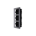 HIKVISION - DS-KD-ACF3/PLASTIC SCATOLA DA INC 3 MODU