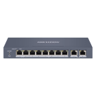 HIKVISION - DS-3E1310HP-EI SMART MANAGED HI-POE 10/1