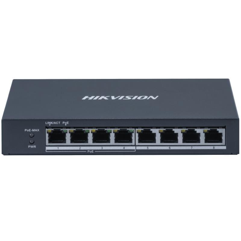 HIKVISION - DS-3E0508P-O SWITCH CASE METALLICO POE