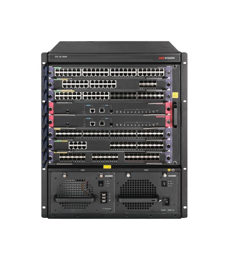 HIKVISION - DS-3E7806-PWR650A ENTERPRISE 13U CHASSIS