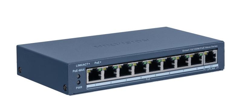 HIKVISION - DS-3E1309P-EI/M SMART SWITCH POE 10/100