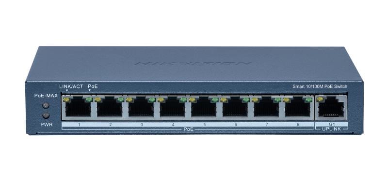 HIKVISION - DS-3E1309P-EI SMART MANPOE 10/100 + UPLI