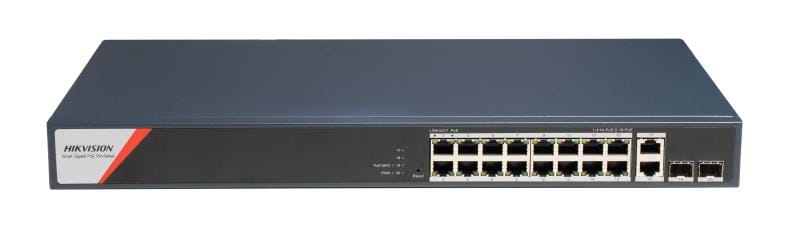 HIKVISION - DS-3E1520HP-SI-16P2T2F SMARTMAN HI-POE G