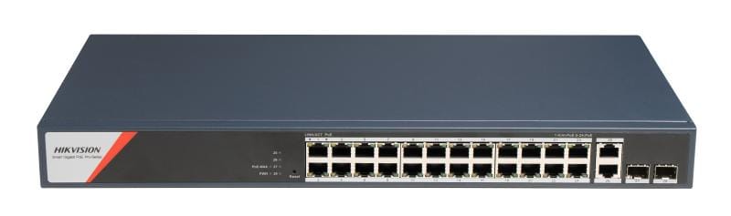 HIKVISION - DS-3E1528HP-SI-24P2T2F SMARTMAN HI-POE G