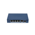 HIKVISION - DS-3E1506P-EI/M-4P1T1F SWITCH POE GIGABI