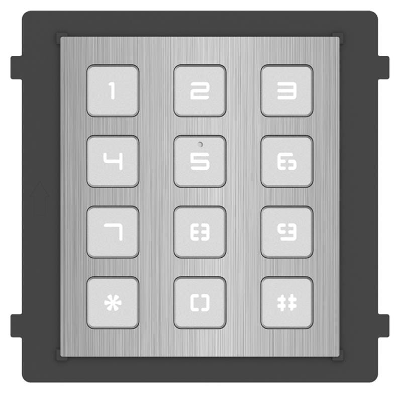HIKVISION - DS-KD-KP/S MODULO TASTIERA INOX