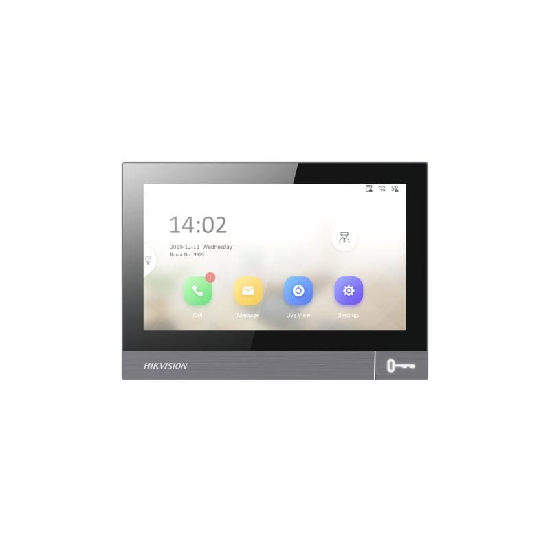 HIKVISION - DS-KH8381-WTE1 POSTAZ DA INTERNO IP