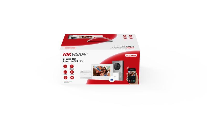HIKVISION - DS-KIS705EY KIT VILLA 2FILI MONO FAM ESP