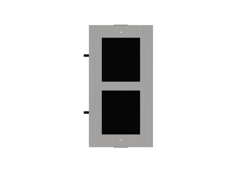 HIKVISION - DS-KD-ACF2/S CORNICE A INCASSO INOX 2 MO