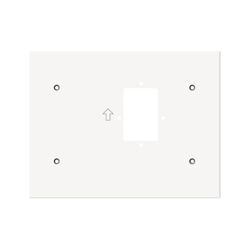 HIKVISION - DS-KABH7300-S/HANDSET PLACCA VECCHIE INS