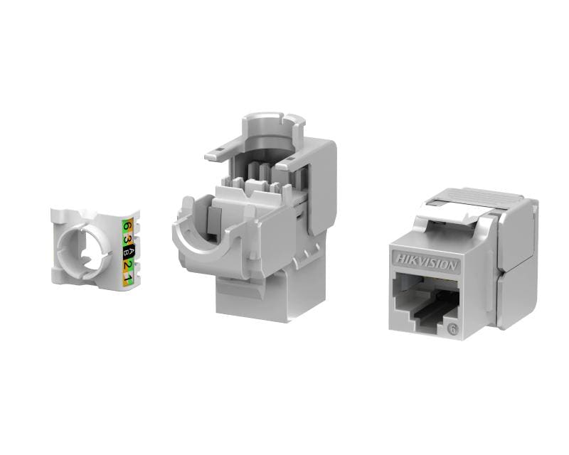 HIKVISION - DS-1CK6P180N CAVO KEYSTONE JACK ARGENTO