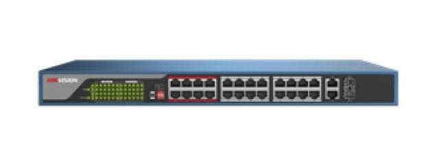 HIKVISION - DS-3E0326P-E/M SWITCH UNMAN 24 POE ECO