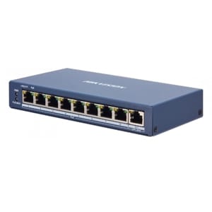 HIKVISION - DS-3E0109P-E SWITCH UNMAN 8 POE
