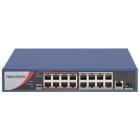 HIKVISION - DS-3E0318P-E/M SWITCH UNMAN 16 POE ECO