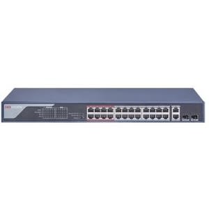 HIKVISION - DS-3E0326P-E SWITCH 10/100 UNMAN 24 POE