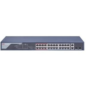 HIKVISION - DS-3E0326P-E SWITCH 10/100 UNMAN 24 POE