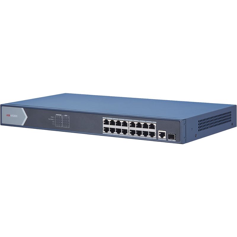 HIKVISION - DS-3E0518P-E SWITCH GIGABIT UNMAN 16POE 301801378