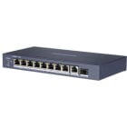HIKVISION - DS-3E0510HP-E SWITCH GIGABIT UNMAN 8 POE