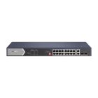 HIKVISION - DS-3E0520HP-E SWITCH GIGABIT UNMAN 16 PO