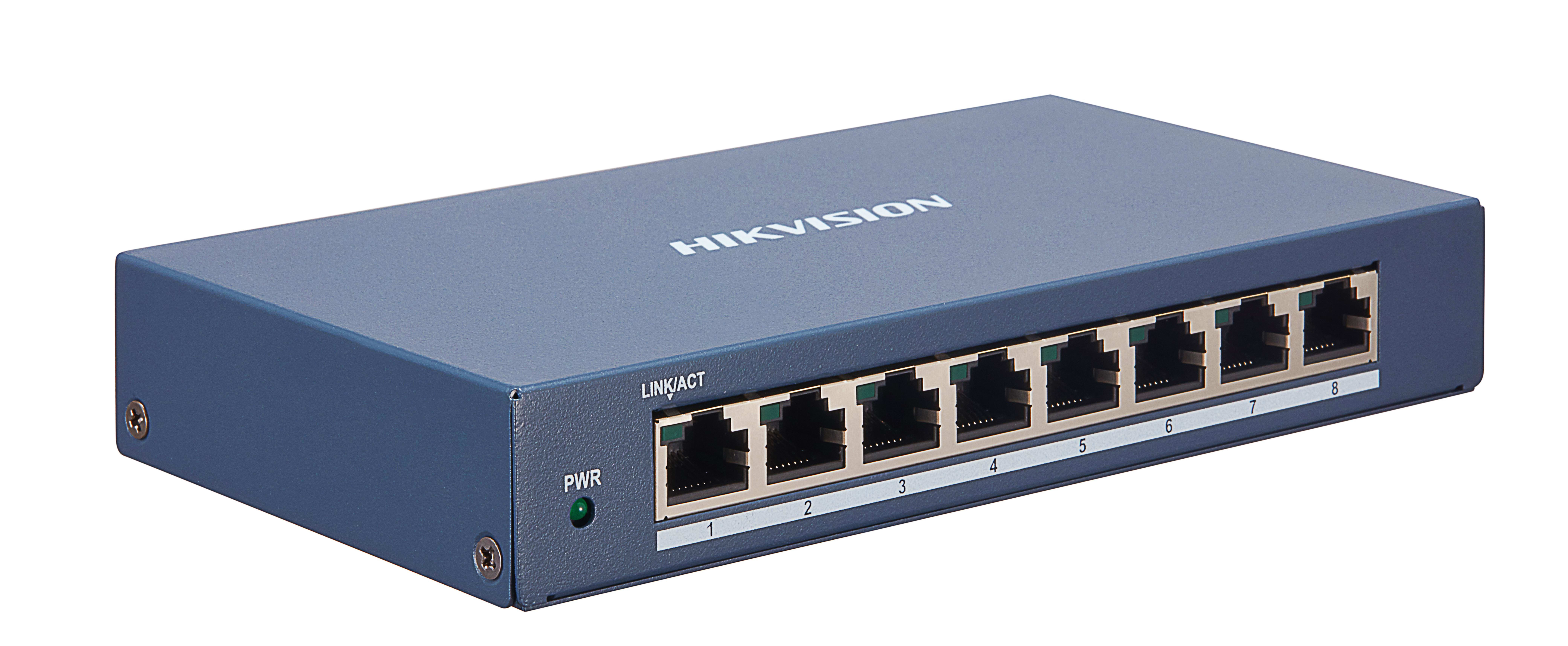 HIKVISION - DS-3E1508-EI SWITCH GIGABIT SMART MAN8 P