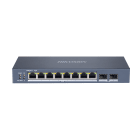 HIKVISION - DS-3E1510P-SI SWITCH GIGABIT SMART MAN8P