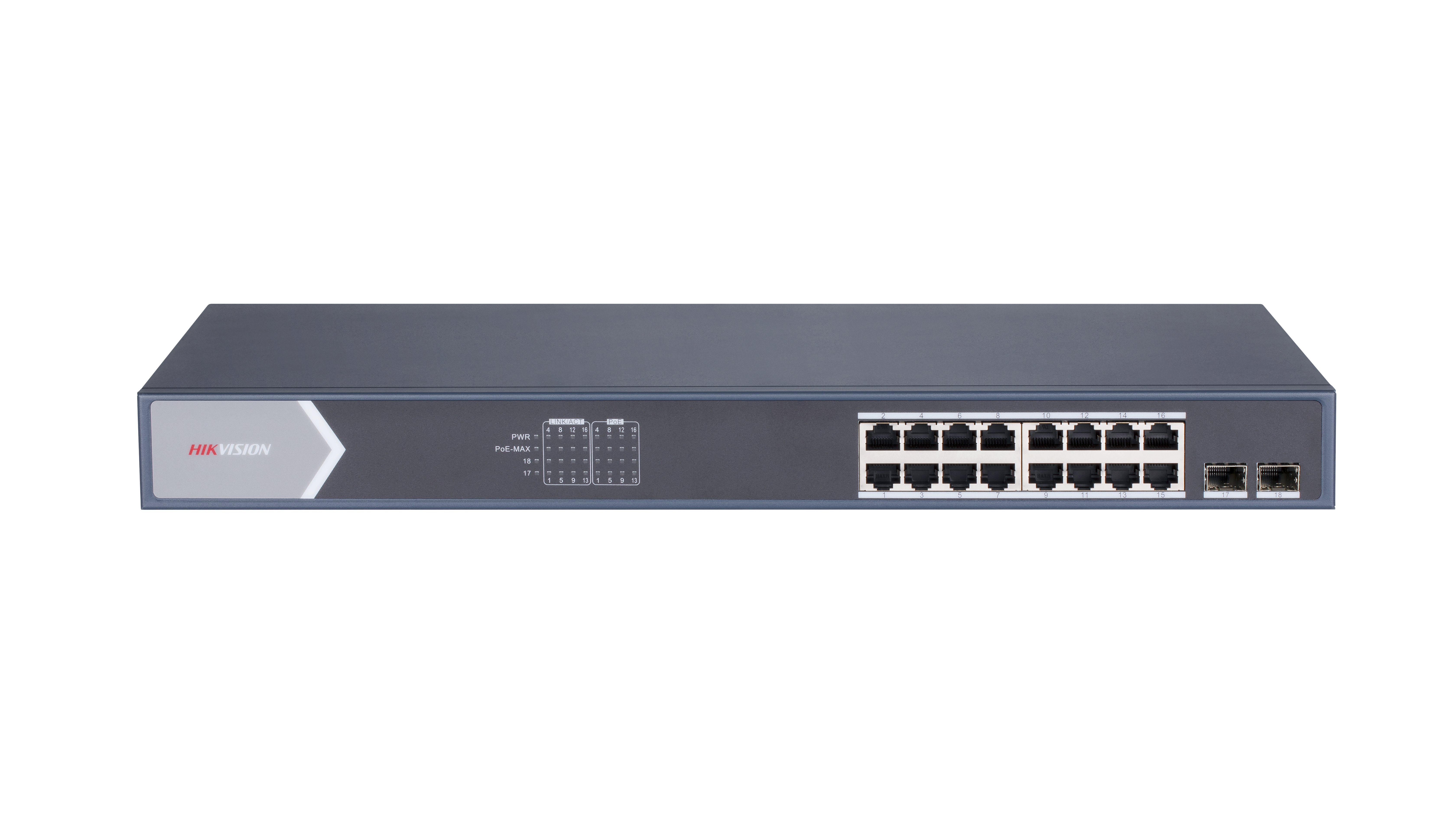HIKVISION - DS-3E1518P-SI SWITCH GIGABI SMART MAN16P