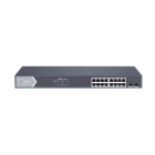 HIKVISION - DS-3E1518P-SI SWITCH GIGABI SMART MAN16P