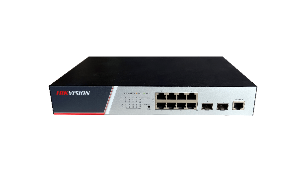 HIKVISION - DS-3E2510P SWITCH MANAGED 8 POE + 2 301802312
