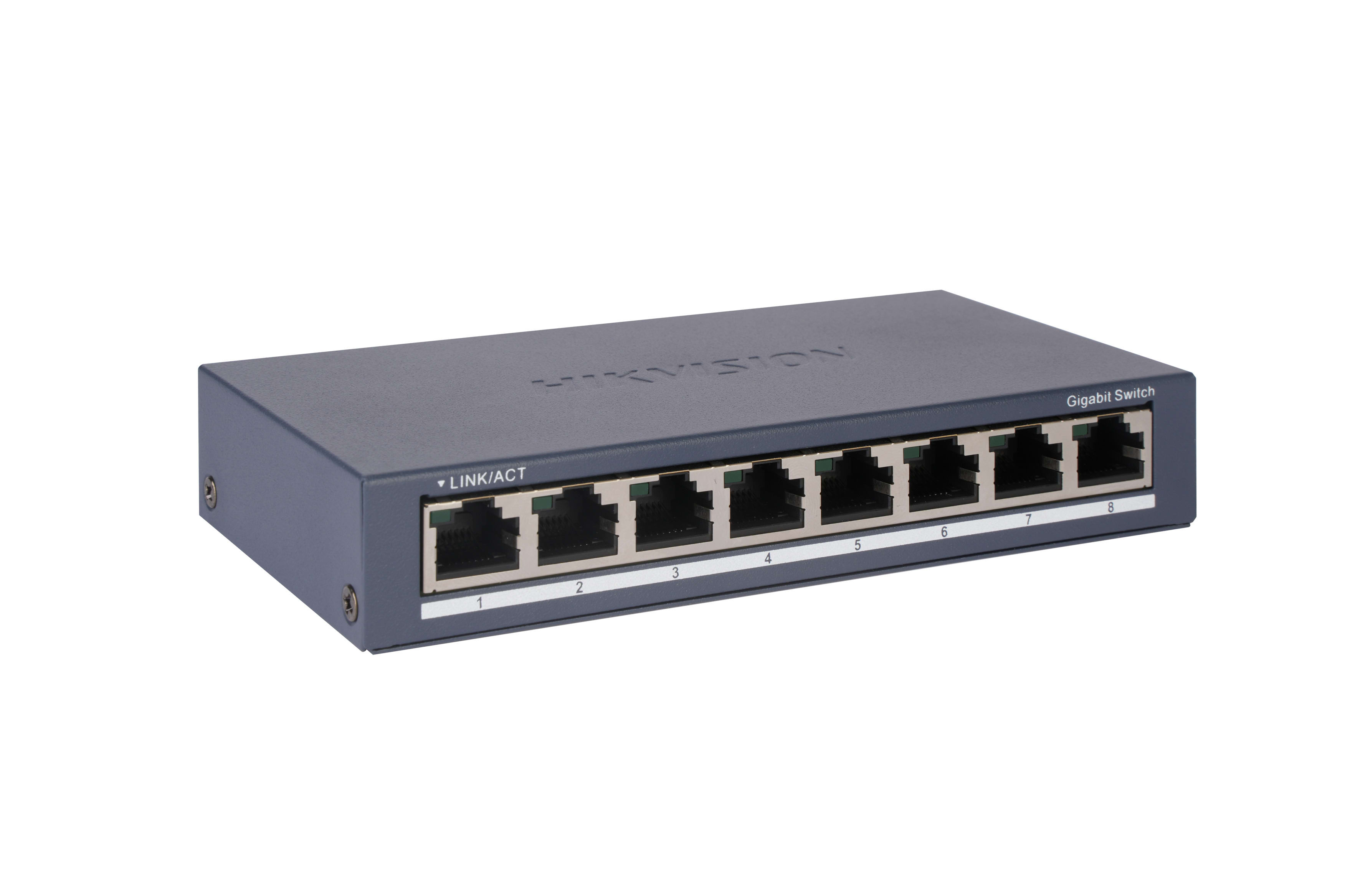HIKVISION - DS-3E0508-O SWITCH GIGABIT CASE METALLIC