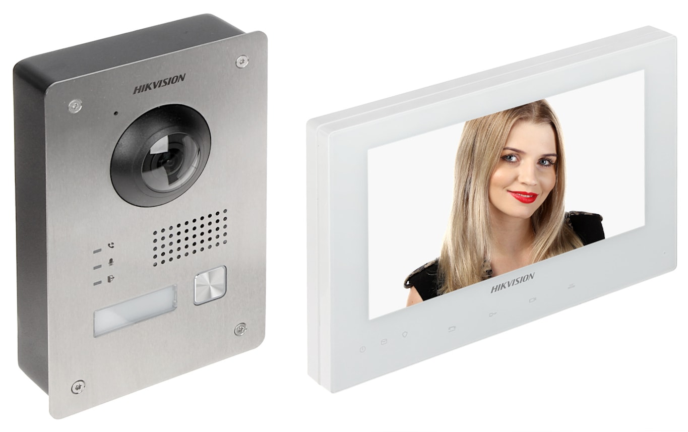 HIKVISION - DS-KIS701-W-D KIT 2FILI 305301533