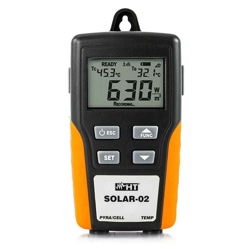HT INSTRUMENTS - SOLAR02 UN. REM. CON DISP. PER MIS. IRRA HA000120