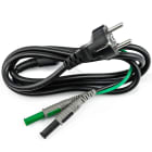 HT INSTRUMENTS - C2075 CAVO SPINA SHUKO - 2 BANANE SICURE