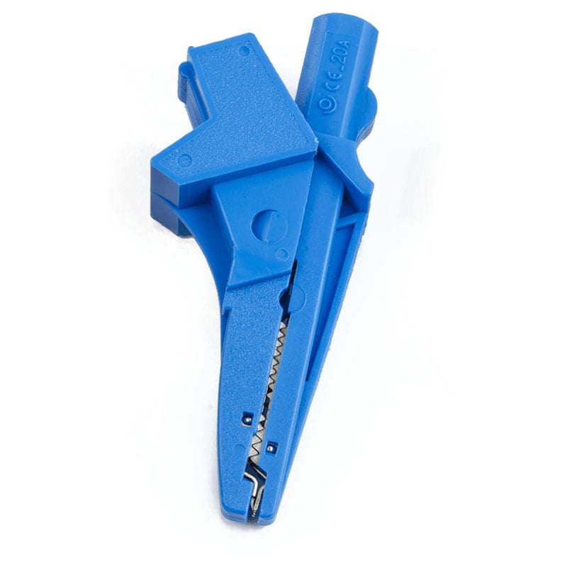 HT INSTRUMENTS - 5004-IECB COCCODRILLO BLU MAX 20A (4MM)