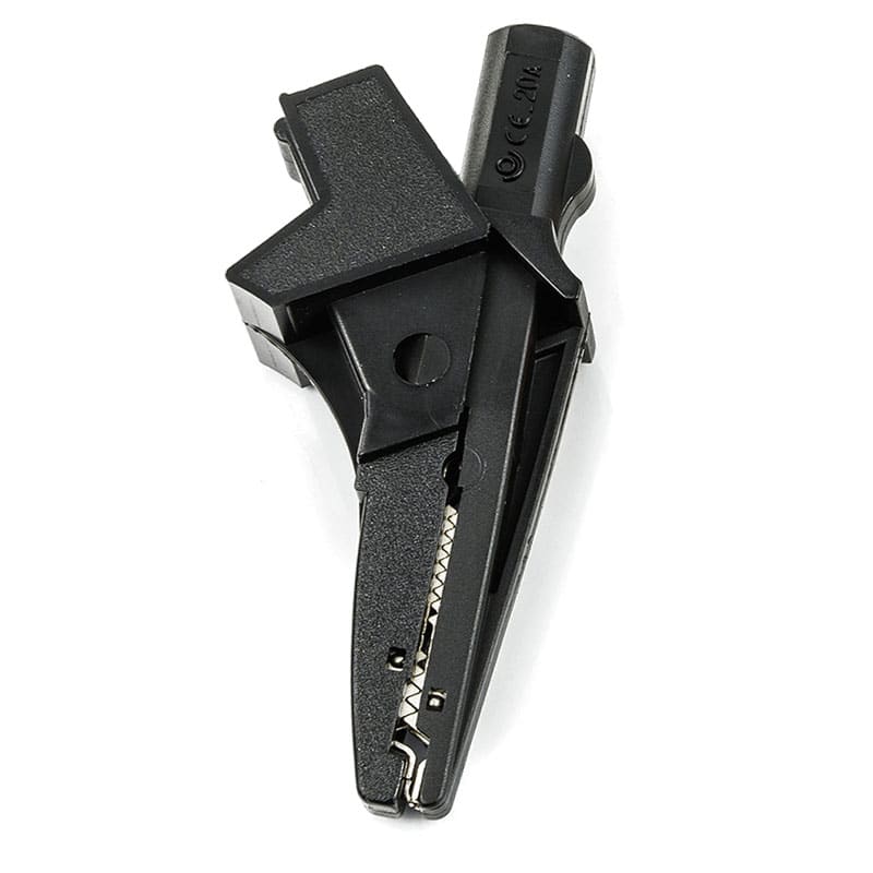 HT INSTRUMENTS - 5004-IECN COCCODRILLO NERO MAX 20A (4MM)