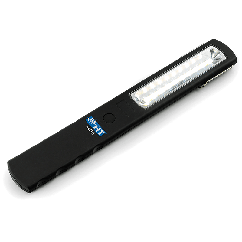 HT INSTRUMENTS - Lampada da lavoro a led ultraleggera, sottile, resistente, con batteria ricaricabile XLite. HA000760