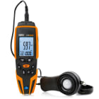 HT INSTRUMENTS - Luxmetro digitale portatile per sorgenti luminose LED e lampade standard HT309.