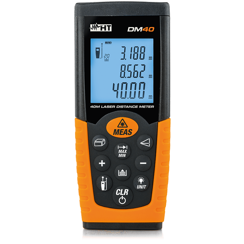 HT INSTRUMENTS - Metro laser con portata 40 mt DM40.