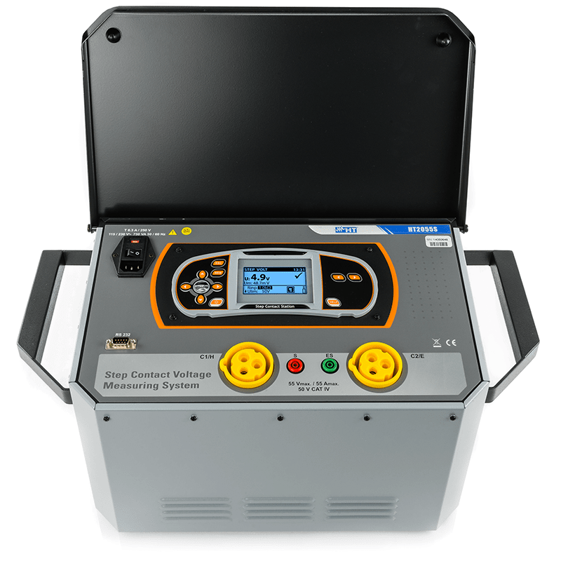 HT INSTRUMENTS - Misuratore di tensione di passo contatto fino a 50A HT2055 5.