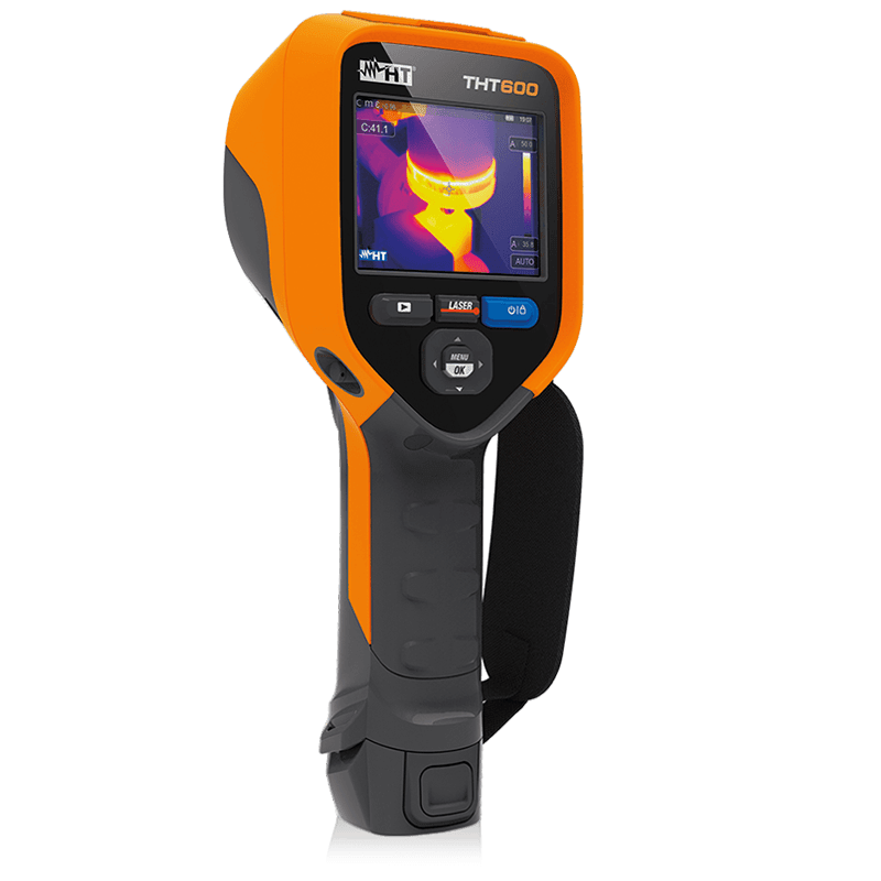 HT INSTRUMENTS - Termocamera infrarossi avanzata THT600 con risoluzione 384x288pxl e funzione PIP, massimo 65°C.