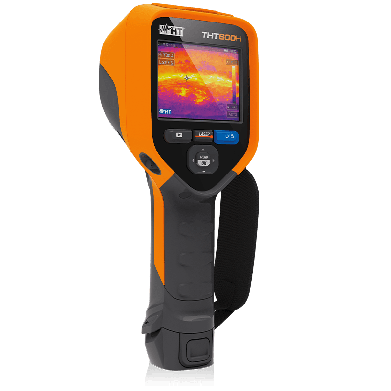 HT INSTRUMENTS - Termocamera infrarossi avanzata risoluzione 384x288pxl campo misura -20°C ÷ 1200°C THT600H MAX 1200C.