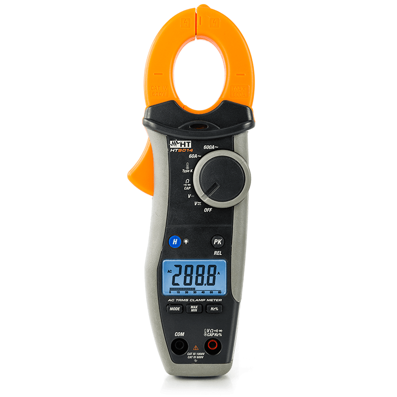 HT INSTRUMENTS - Pinza amperometrica AC 600A TRMS CAT IV HT9014 6000 PUNTI.