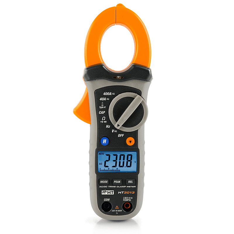 HT INSTRUMENTS - Pinza amperometrica TRMS per corrente AC/DC 400A HT3013E in promozione.