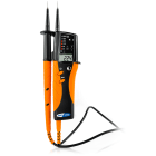 HT INSTRUMENTS - Tester multifunzione a due poli con indicazione valori a display e LED HT8 multimetro penna con LCD e sensore capacitivo a frequenza automatica. HR000008