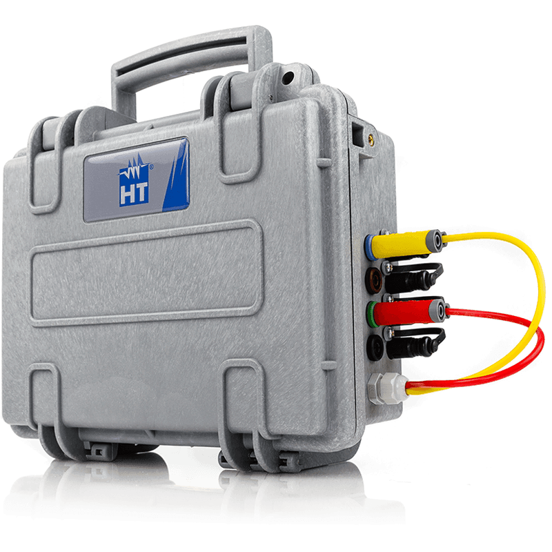 HT INSTRUMENTS - Analizzatore di rete trifase autoalimentato compatibile con htanalysis™ PQA820 in valigetta IP6.