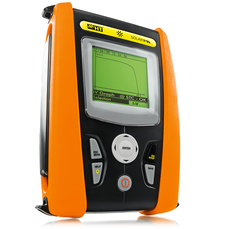 HT INSTRUMENTS - Strumento multifunzione per collaudi e manutenzioni su installazioni monofase fino a 1500V SOLARIVE IMP. FV 15A