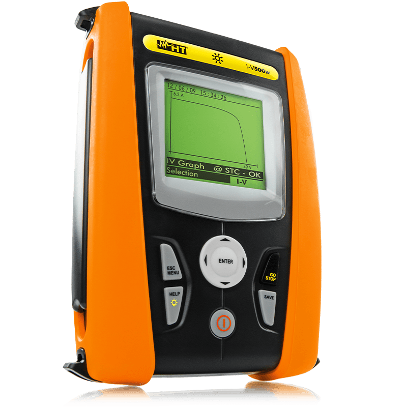 HT INSTRUMENTS - Strumento per la misurazione della caratteristica I-V compatibile con HTANALYSIS, IV500W strumento verifica della caratt. IV. HV00500W