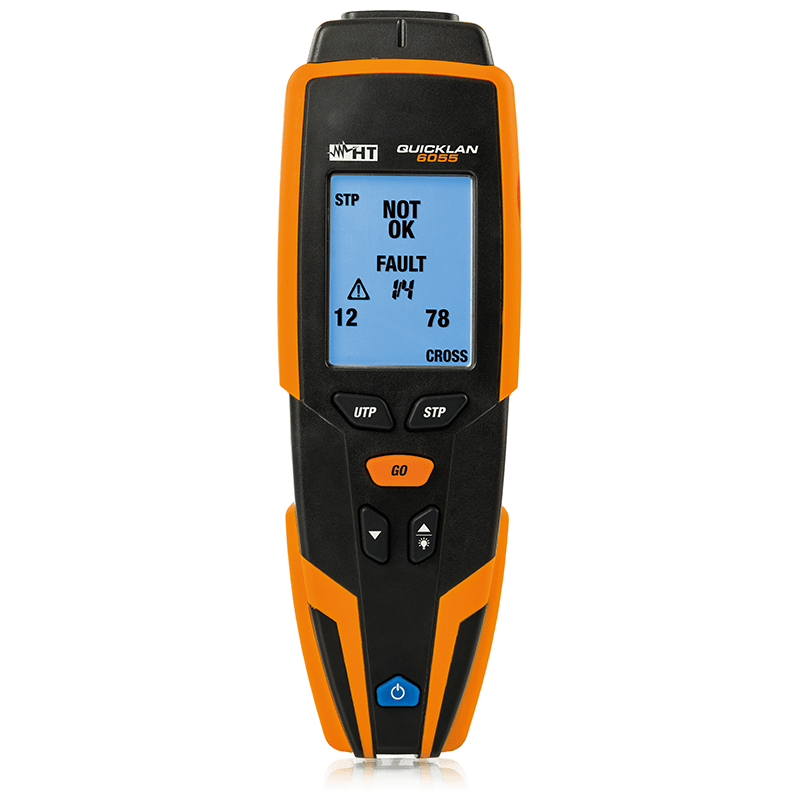 HT INSTRUMENTS - Strumento portatile per verifica di cavi di reti LAN QUICKLAN6055 strum.verif.cablag. cavo la.