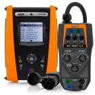 HT INSTRUMENTS - Strumento per la verifica di sicurezza elettrica su stazioni di ricarica EVSE e impianti civili e industriali COMBI521EV COMBI521 CON EVTEST100.