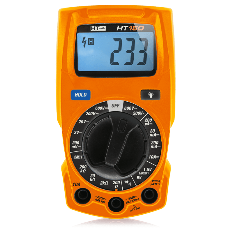 HT INSTRUMENTS - HT15D MULT. DIGIT. AC/DC 600V CORR. DC 1